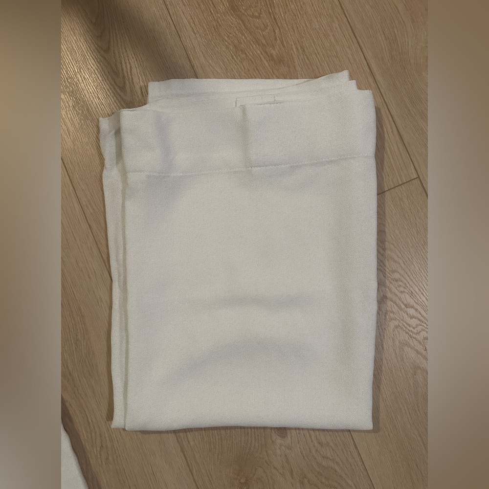 White Linen Curtains - 2 Panels ⭐️ 2 sets available price is PER SET - Picture 5 of 13